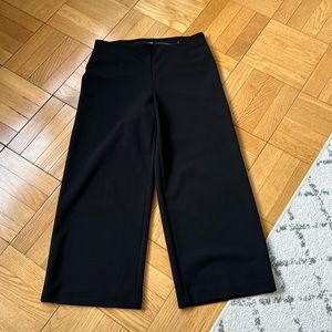 Cropped wide leg pants